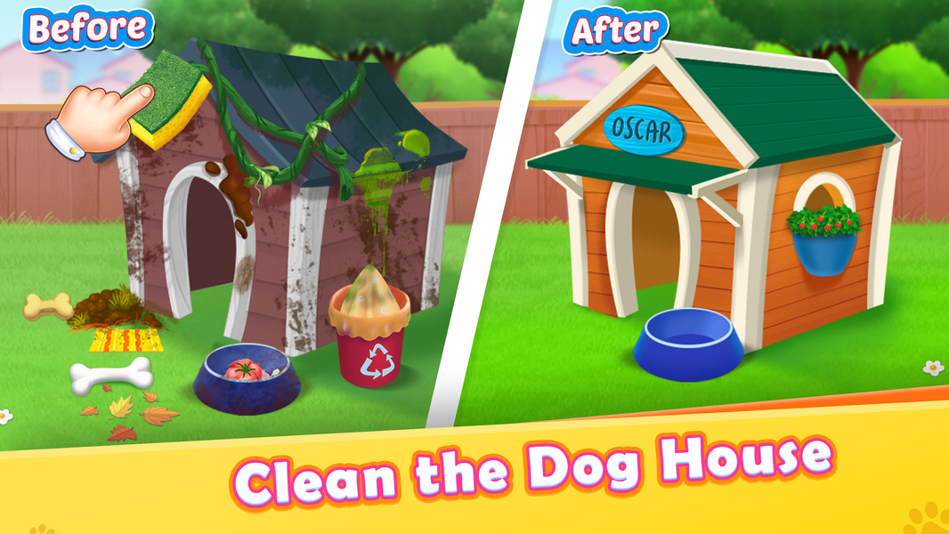 Puppy Pet Salon - Daycare Care - Gameplay image of android game