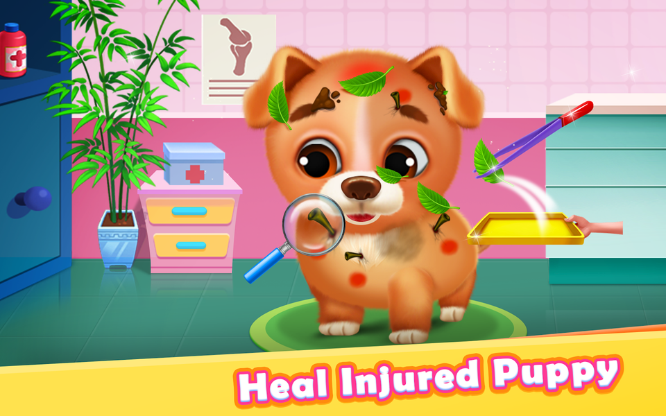 Puppy Pet Salon - Daycare Care - Gameplay image of android game