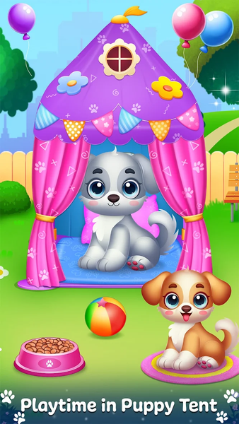 Cute Puppy Daycare Salon - عکس بازی موبایلی اندروید
