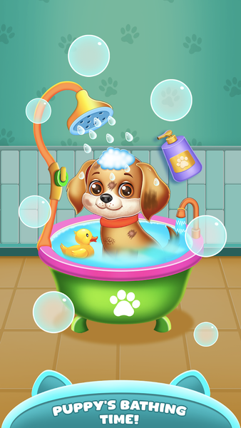 Cute Puppy Care: Animal Game - عکس بازی موبایلی اندروید