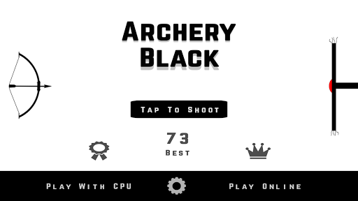 Archery Black - 1 MB Game - Gameplay image of android game