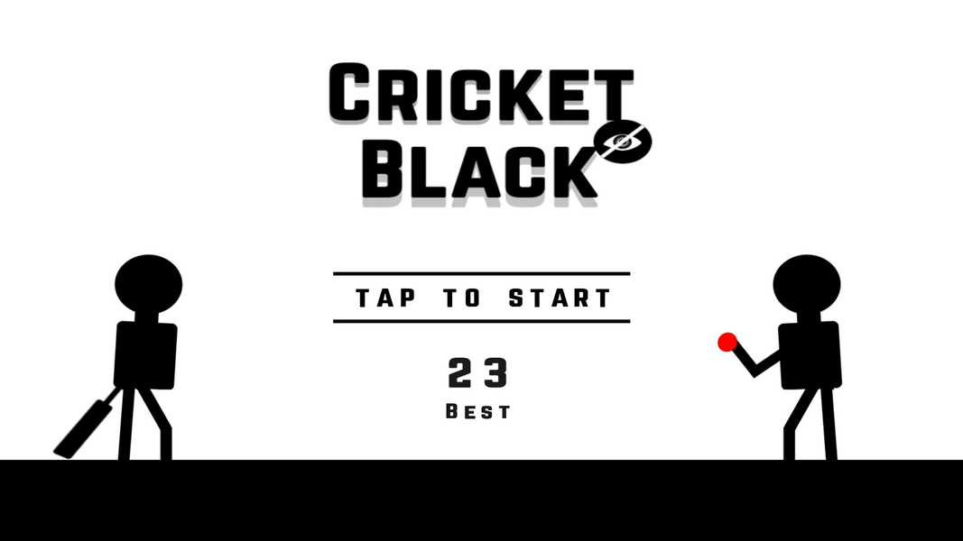 Blind Cricket Black - عکس بازی موبایلی اندروید