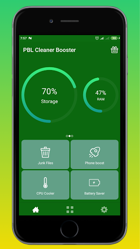 PBL Cleaner Lite - Clean & Booster App 2021 - Image screenshot of android app