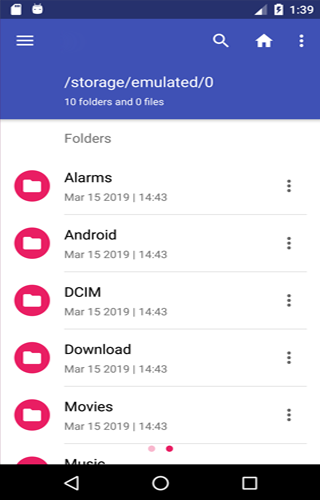 APK file manager - عکس برنامه موبایلی اندروید