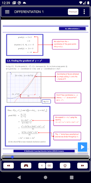 Differentiation-1 Pure Math - عکس برنامه موبایلی اندروید