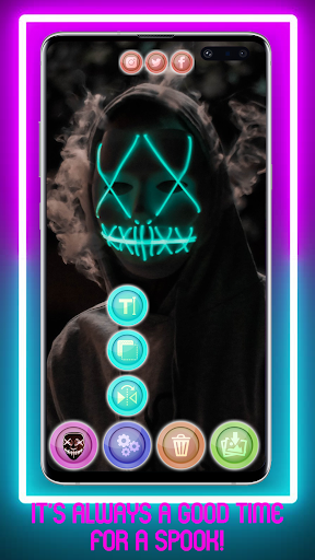 Purge Mask Filter – Scary Masks - Image screenshot of android app