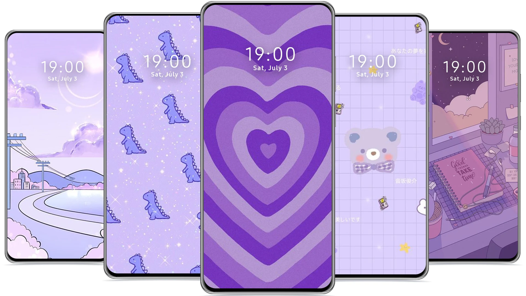Purple Wallpaper - Image screenshot of android app