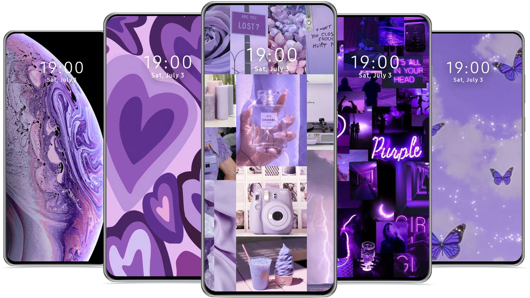 Purple Wallpaper - عکس برنامه موبایلی اندروید