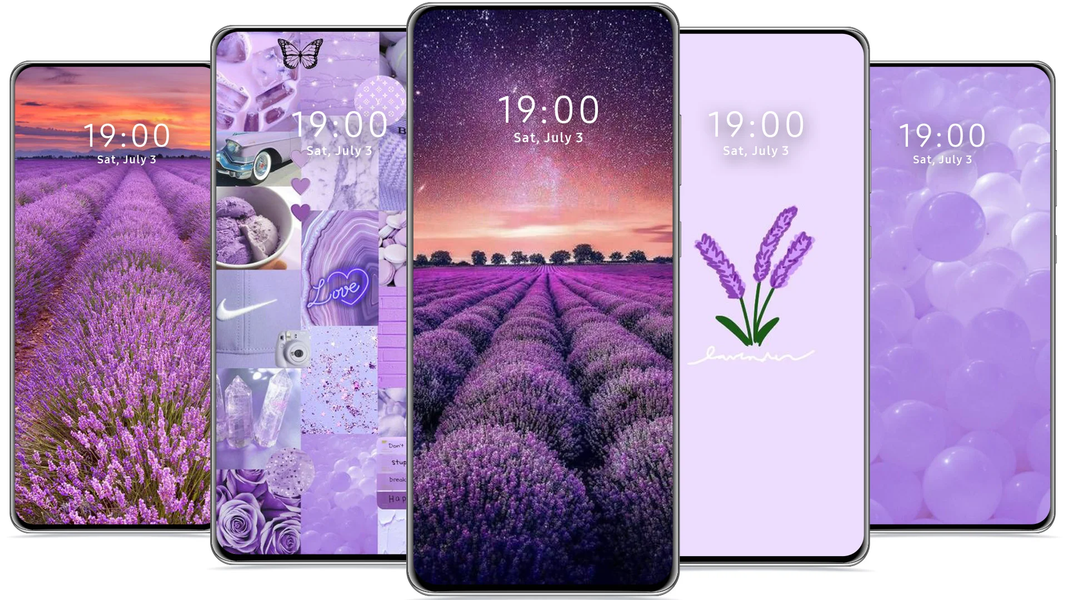 Purple Wallpaper - Image screenshot of android app