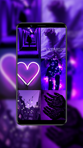 💜 4K Purple Wallpapers HD - عکس برنامه موبایلی اندروید