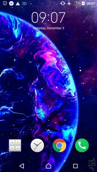 HD+ -Purple Mix Wallpapers 2 + Mix11 - Image screenshot of android app