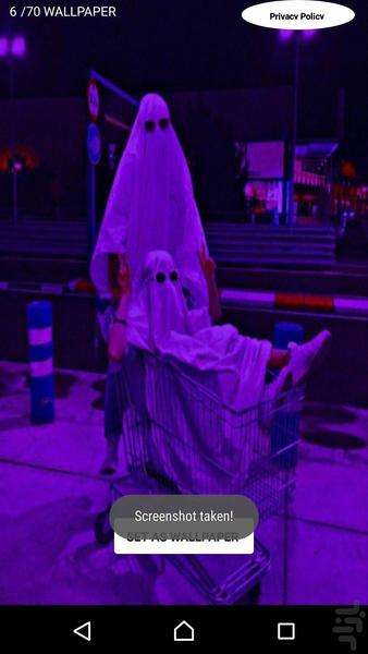 HD+ -Purple Mix Wallpapers 2 + Mix11 - Image screenshot of android app