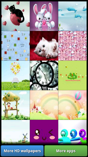 Cute Kawaii HD Wallpapers - Image screenshot of android app