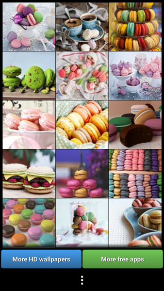Sweet Macarons HD Wallpapers - عکس برنامه موبایلی اندروید