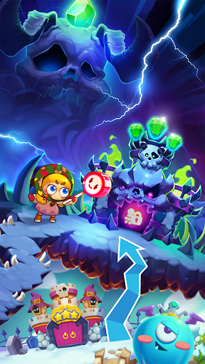 Monster Busters: Ice Slide - عکس بازی موبایلی اندروید