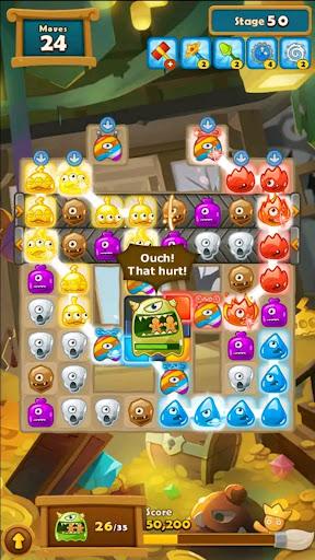 Monster Busters: Link Flash - Gameplay image of android game