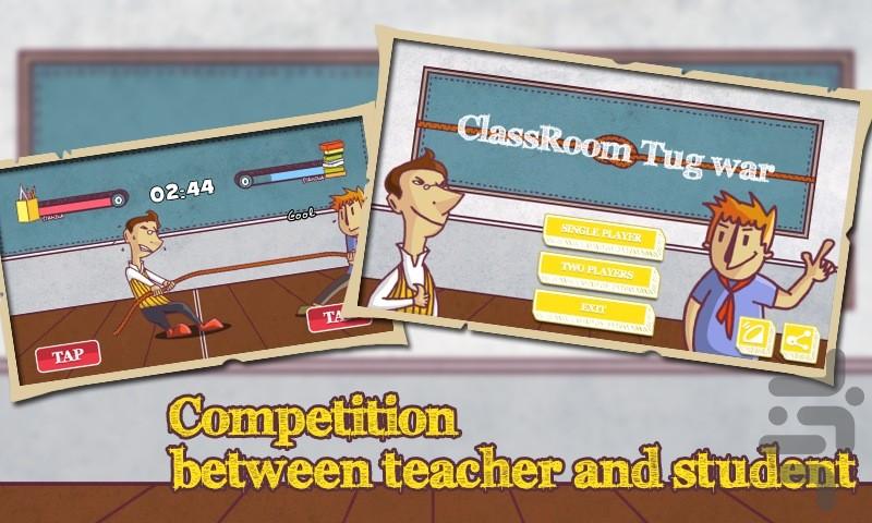 Classroom Tug War - Gameplay image of android game