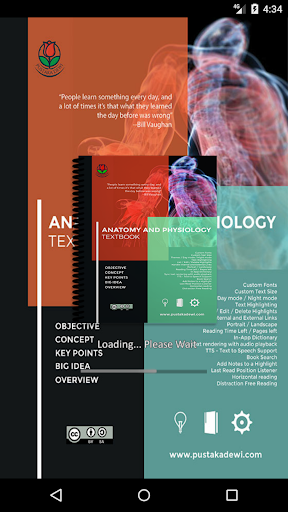 Anatomy & Physiology Textbook - عکس برنامه موبایلی اندروید