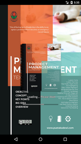 Project Management Textbook - عکس برنامه موبایلی اندروید