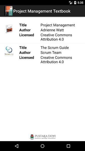Project Management Textbook - عکس برنامه موبایلی اندروید