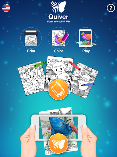 Quiver - ۳D Coloring App - عکس برنامه موبایلی اندروید