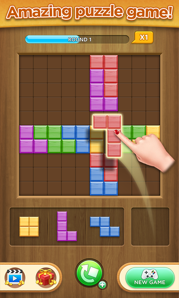 Block Mania - Block Puzzle - Gameplay image of android game