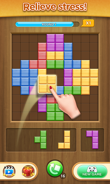 Block Mania - Block Puzzle - Gameplay image of android game