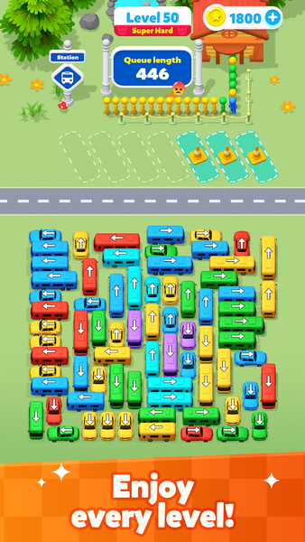 Bus Parking Jam - Gameplay image of android game