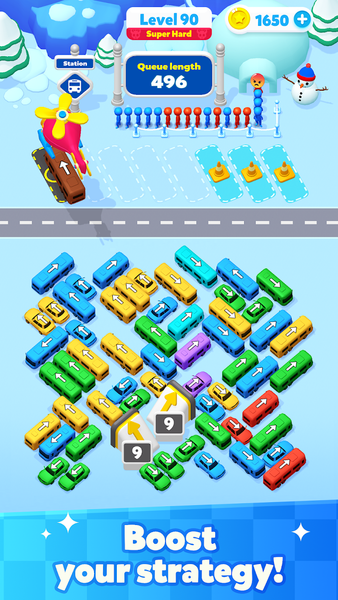 Bus Parking Jam - Gameplay image of android game