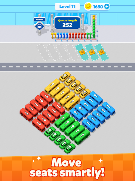 Bus Parking Jam - Gameplay image of android game