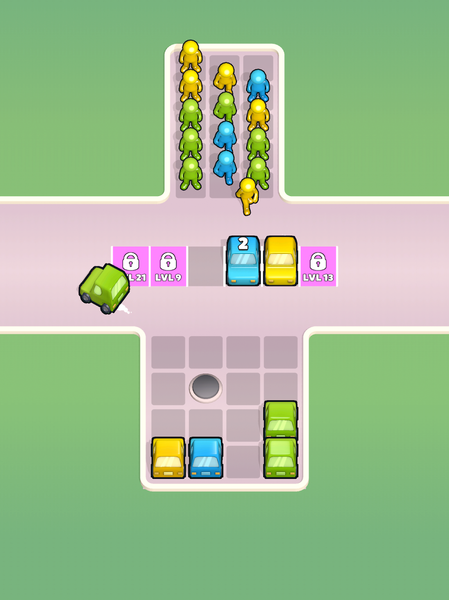Park Match - Car Jam Puzzle - Gameplay image of android game