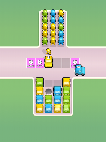 Park Match - Car Jam Puzzle - Gameplay image of android game