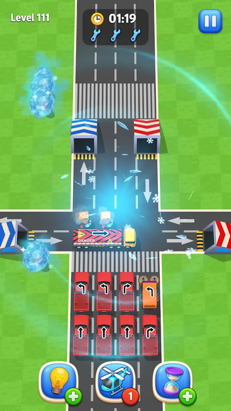 Traffic Time Rescue: Car Jam - Gameplay image of android game