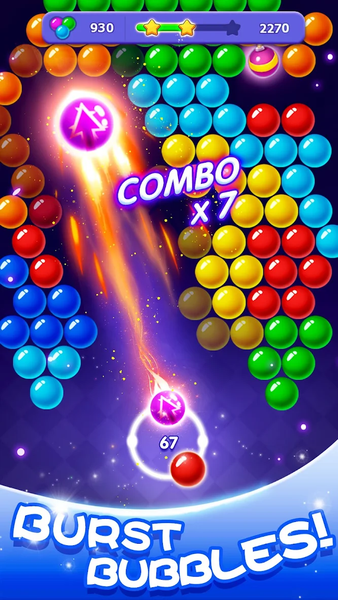 Crazy Bubble: Shoot and Pop! - Gameplay image of android game