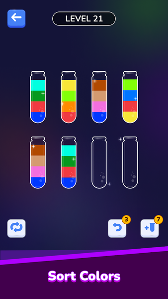 Water Sort Puzzle - عکس بازی موبایلی اندروید