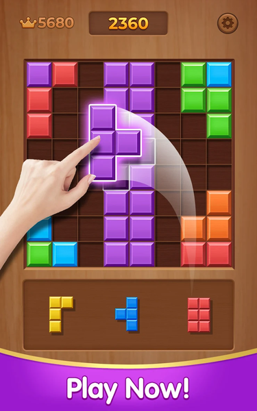 Block puzzle - عکس بازی موبایلی اندروید