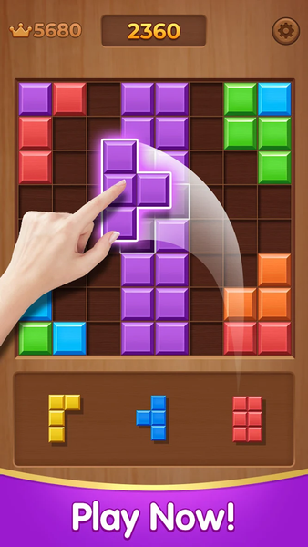 Block puzzle - عکس بازی موبایلی اندروید