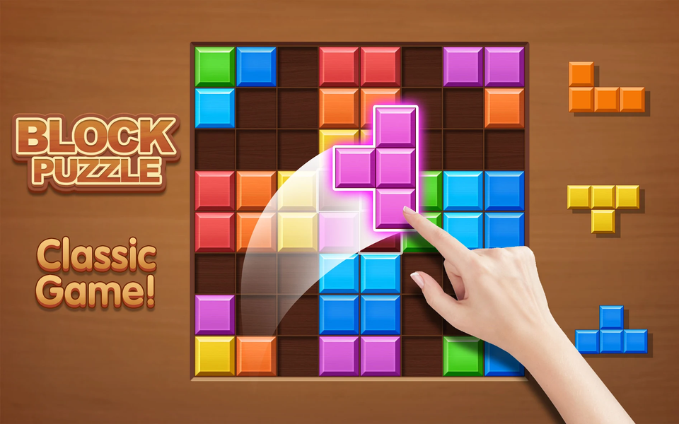 Block puzzle - عکس بازی موبایلی اندروید