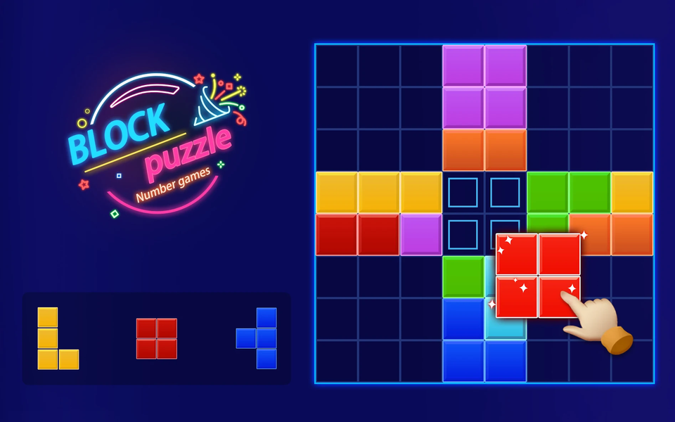 Block Puzzle - Number game - Gameplay image of android game