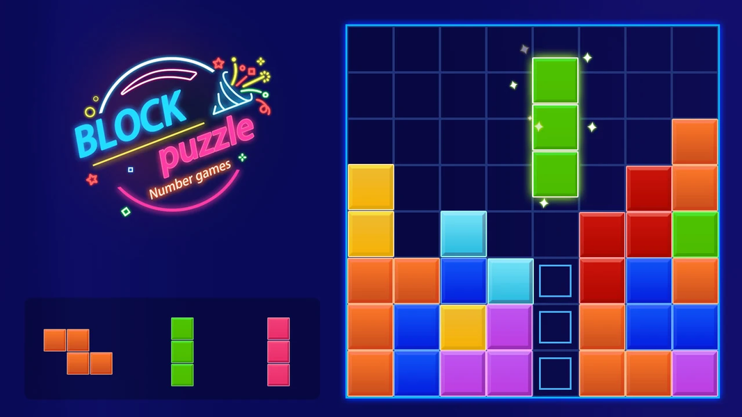 Block Puzzle - Number game - Gameplay image of android game