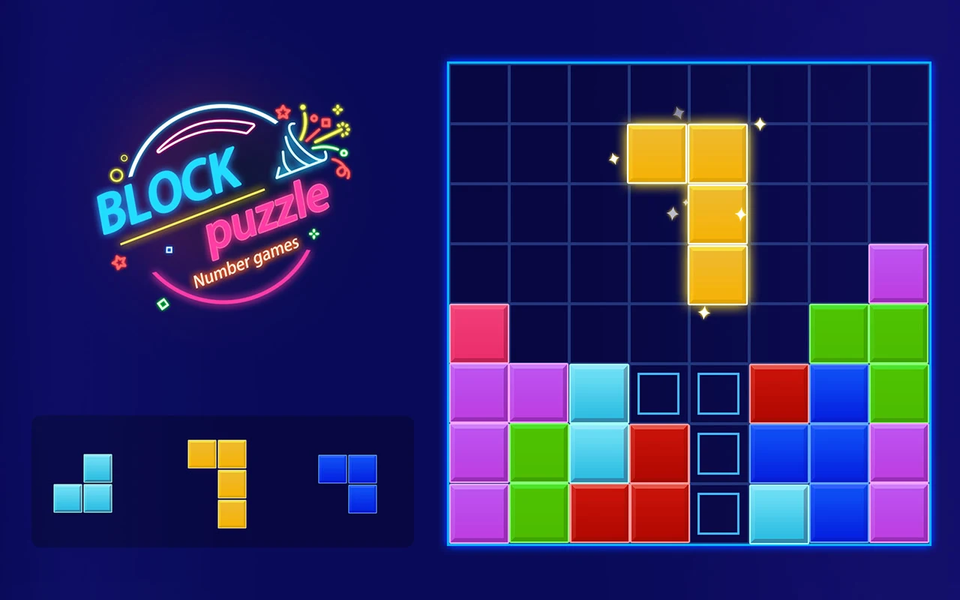 Block Puzzle - Number game - Gameplay image of android game