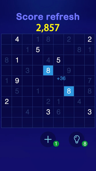 Block Puzzle - Number game - Gameplay image of android game