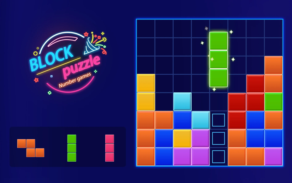 Block Puzzle - Number game - Gameplay image of android game
