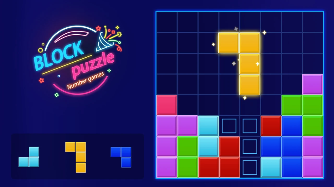 Block Puzzle - Number game - Gameplay image of android game