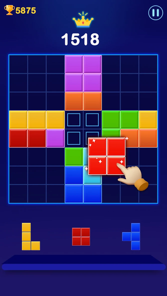 Block Puzzle - Number game - Gameplay image of android game