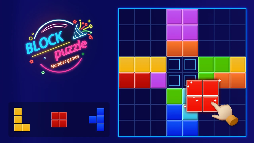 Block Puzzle - Number game - Gameplay image of android game