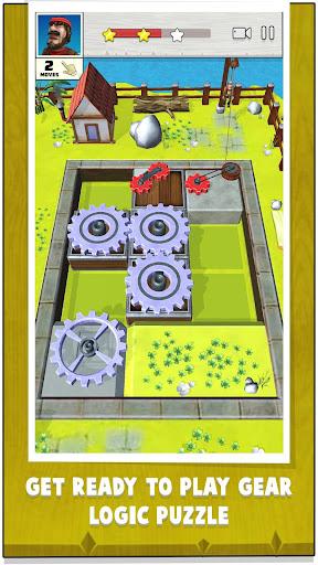 Gears Island: Gears Logical Puzzles - Image screenshot of android app