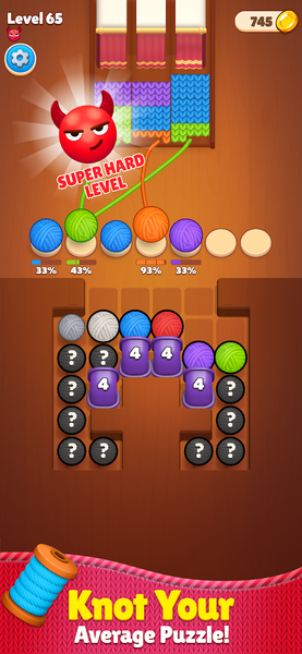 Knit Match 3D: Sort Puzzle - Gameplay image of android game