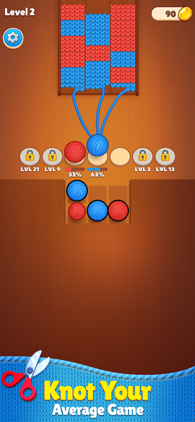Knit Match 3D: Sort Puzzle - Gameplay image of android game