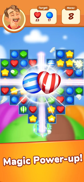 Match 3 Game - Candy Blast - Gameplay image of android game